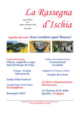 La Rassegna d`Ischia 4/2015