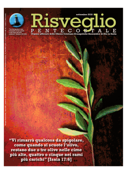 pentecostale - Assemblee di Dio in Italia