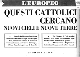 L`Europeo, 3 gennaio 1954  - Fondazione Banca del Monte di
