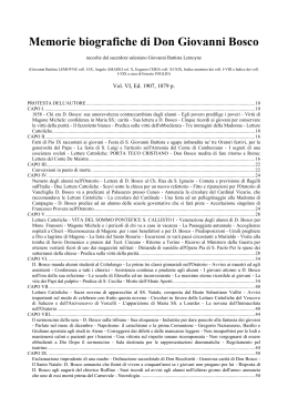 Memorie biografiche di Don Giovanni Bosco. Vol. VI, Ed