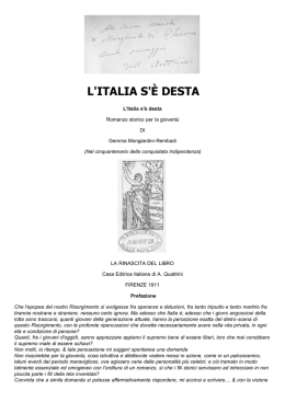 L`Italia s`&egrave; desta - Presidenza della Repubblica