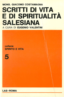 scritti di vita e di spiritualit&agrave; salesiana