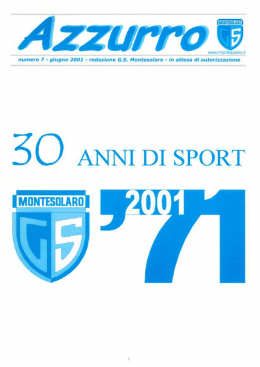 Numero 7 - giu 2001