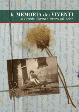 la MEMORIA dei VIVENTI - Portale di Storia Locale | Citt&agrave; di Trezzo