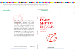 Family matters in Puglia