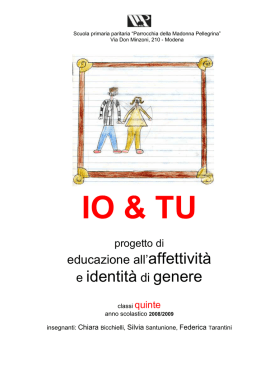 IO & TU - scuola madonna pellegrina