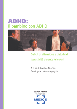 Il bambino con ADHD