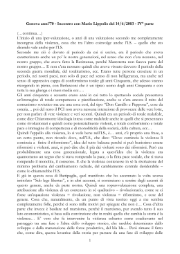 quarta parte (14-06-20039: Genova anni`70
