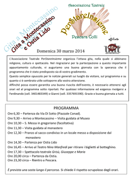 Ostia - Teatro Nino Manfredi