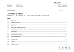 Catalogo dei criteri 2013–2015