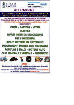 Opuscolo illustrativo