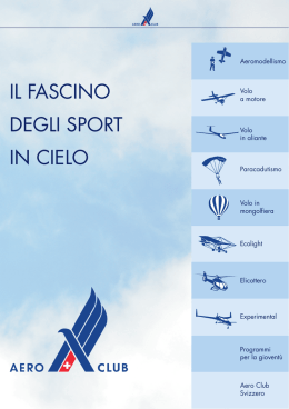 Volo a motore - Aero Club Lugano