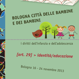 bologna città delle bambine e dei bambini
