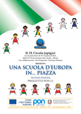 L`opuscolo - Istituto Comprensivo Japigia 1 &ndash; Verga