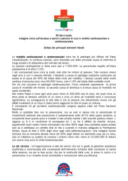 I principali elementi emersi dall`indagine