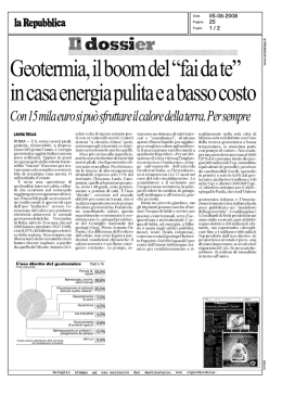 In casa energia pulita e a basso costo.