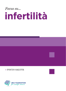 infertilità - Fondazione IBSA