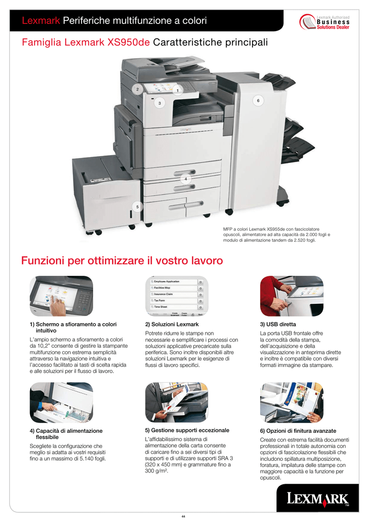 Lexmark 25A0013 Confezione 3 Punti Metallici