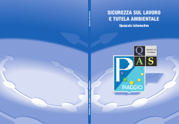 sicurezza sul lavoro e tutela ambientale
