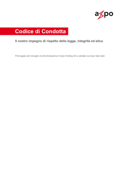 Codice di condotta_Axpo Italia SpA
