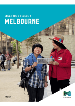 What to do and see in Melbourne (Italian language version)
