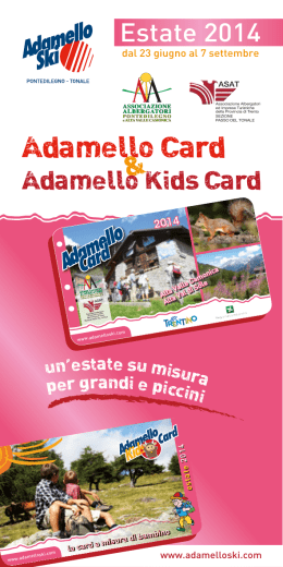 Adamello Card - Sporting Hotel