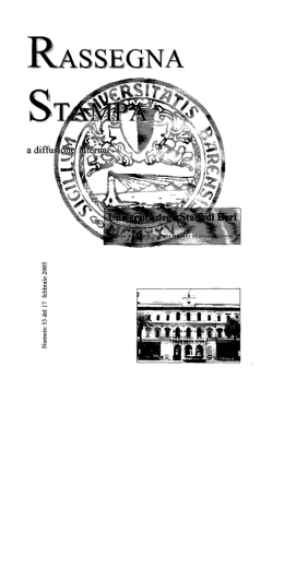 Page 1 Page 2 a UFFICIO RAPPORTI CON GLI ORGANI DI