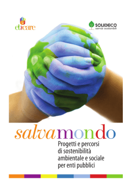 Scarica l`opuscolo - Comuni Sostenibili