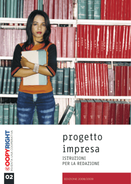 opuscolo sociali int. - CENTRO ITALIANO di DOCUMENTAZIONE