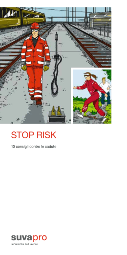 STOP RISK. 10 consigli contro le cadute