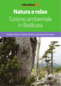 Natura e relax Turismo ambientale in Basilicata