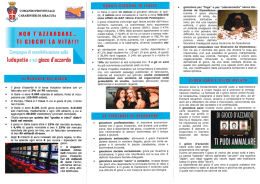 opuscolo ludopatia fronte