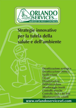 Scarica la brochure informativa dei nostri servizi