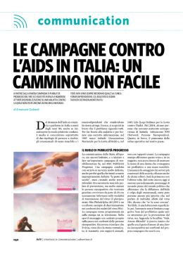 le campagne contro - Fondazione Pubblicit&agrave; Progresso