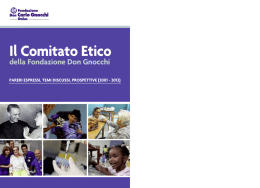 Il Comitato Etico