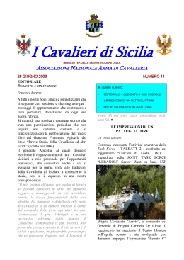 "Cavalleggeri di Palermo" (30°) - Associazione Nazionale Arma di