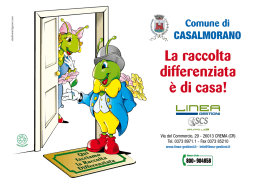 Vademecum raccolta differenziata