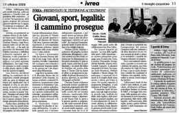 leggi l`articolo - Il Testimone ai testimoni