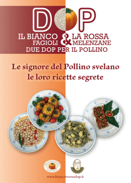 Le signore del Pollino svelano le loro rice e segrete