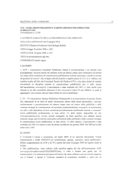 cliccare qui - Osservatorio Permanente sull`Applicazione delle