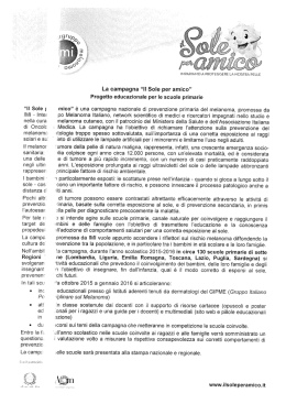 Il Sole I IMI - Inter nella cura di Oncolc