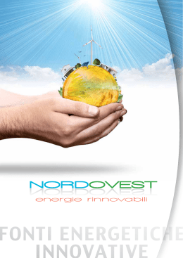 fonti energetiche innovative - Nord Ovest Energie Rinnovabili