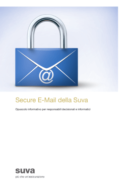 Opuscolo informativo per responsabili decisionali e informatici