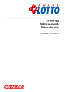 opuscolo dei sistemi