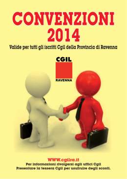 opuscolo convenzioni 2014.indd
