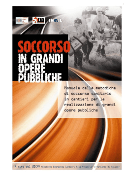 Soccorso in Grandi Opere Pubbliche