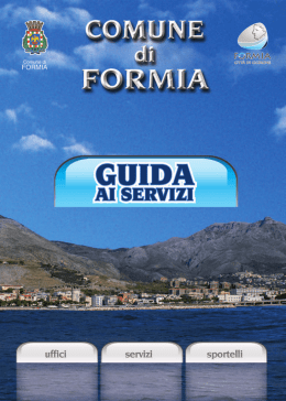 Presentazione - Comune di Formia