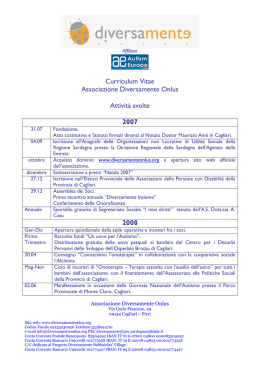 Curriculum Diversamente