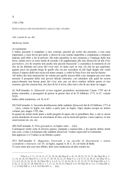 delle cose manoscritte e delle cose a stampa