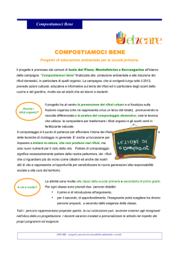 Il progetto didattico